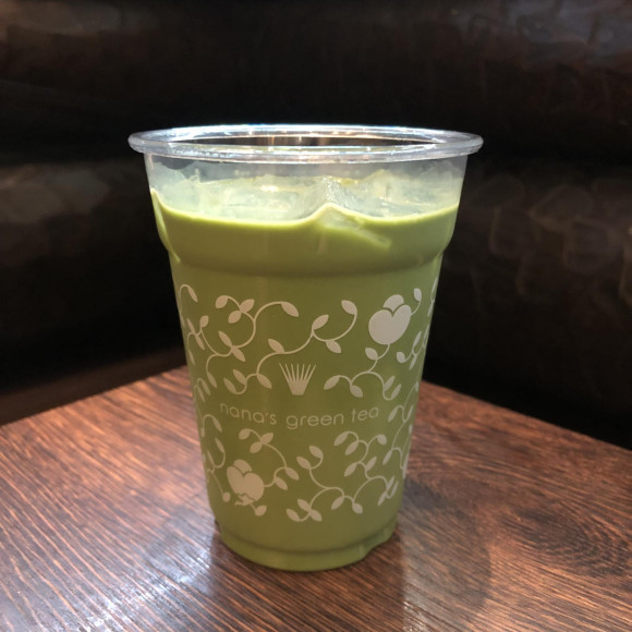 抹茶ラテと抹茶グリーンティー