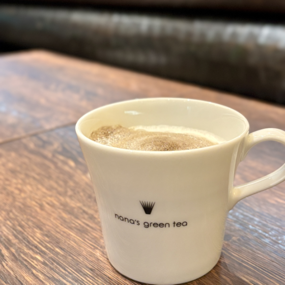 ほっこりあったかほうじ茶ラテ♡