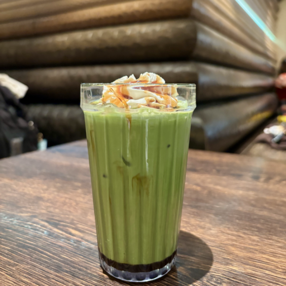 抹茶黒蜜ラテはいかがですか？