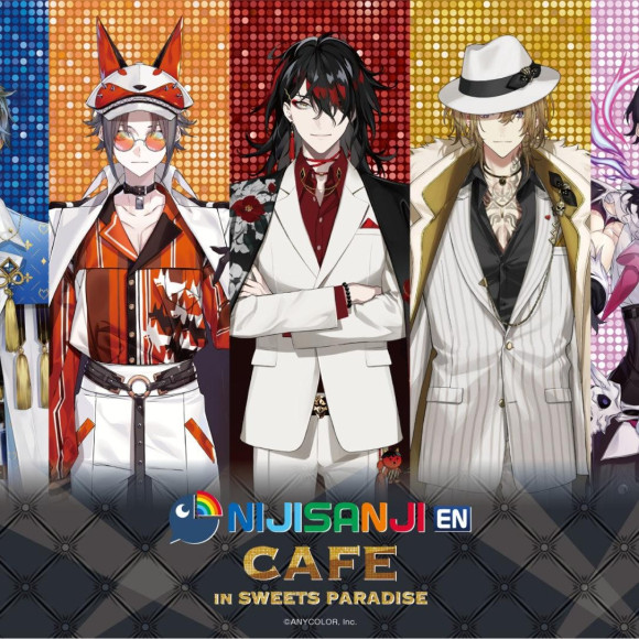 にじさんじCAFE in SWEETS PARADISE【NIJISANJI EN】 第4弾の開催が決定！！