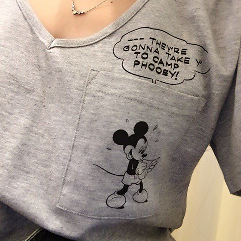 ミッキーTシャツ♡