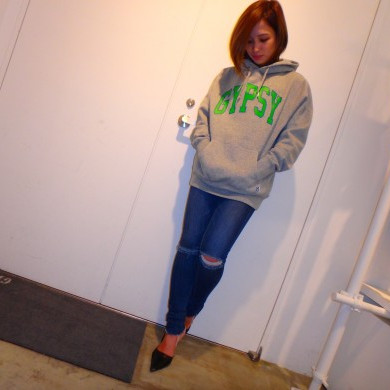unisexパーカー