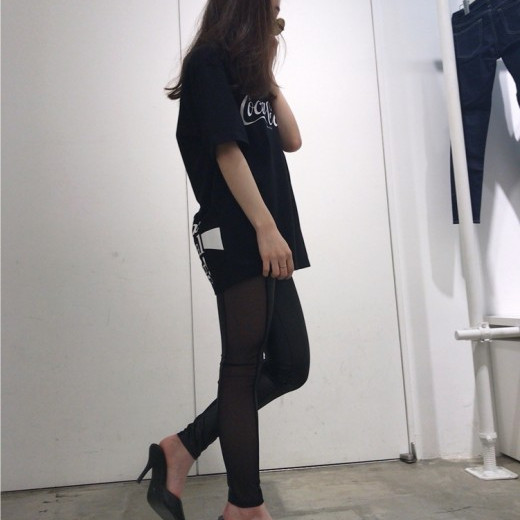 シースルーレギンス