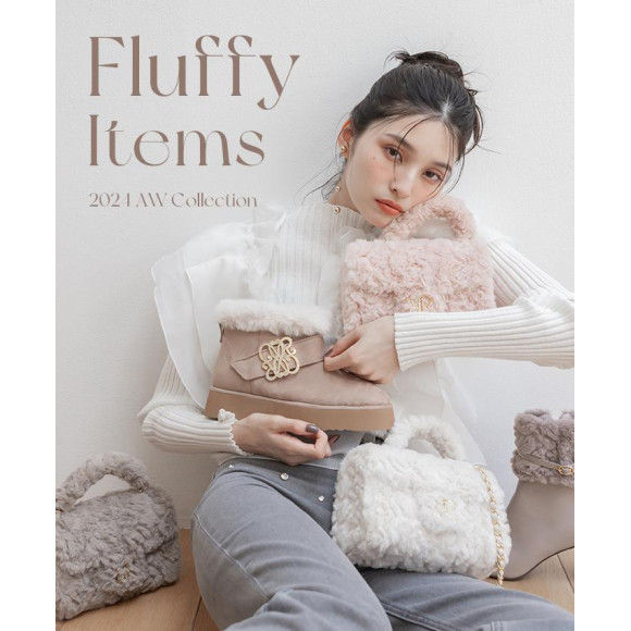 【RANDA（ランダ）】シーズンムード高まる FLUFFY　ITEMS発売