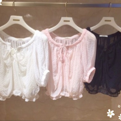 シフォンブラウス♡