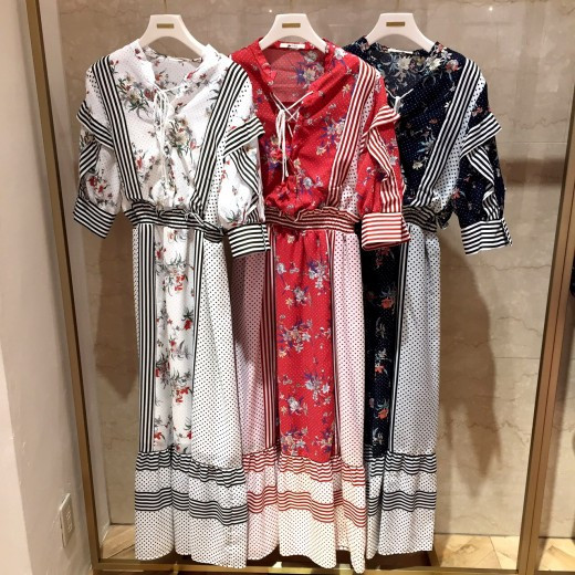 個性派ロングワンピース！