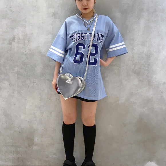 ナンバリングTを使った韓国コーデ！