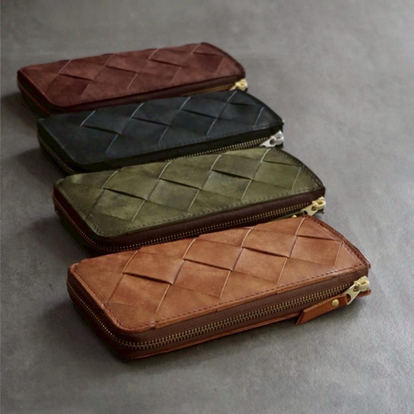 L자 패스너 롱에서 메쉬 디자인이 새로 등장!신작 장재포의 소개!!