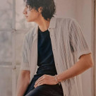 爽やかで軽やか～な半袖シャツ