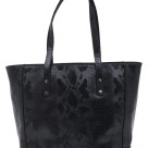 ロックなブラックトートバッグ