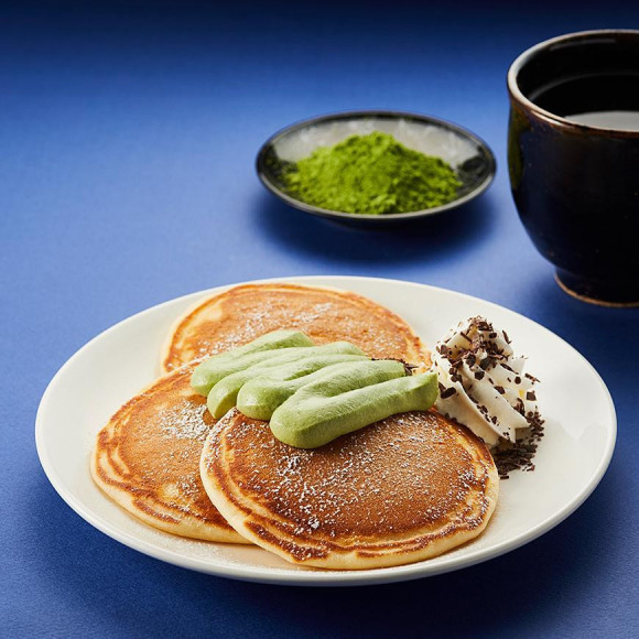 クラシックパンケーキ 宇治抹茶クリーム