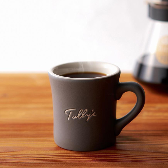 タリーズ コーヒーマグ（ダークグレー）