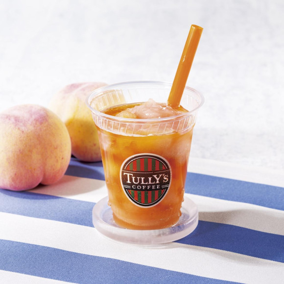 7月のおススメドリンク新登場！『ピーチフローズンティー』