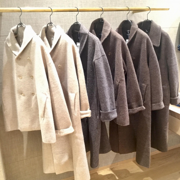 縮絨ウールのコート | 45R・ショップニュース | 仙台PARCO-パルコ-