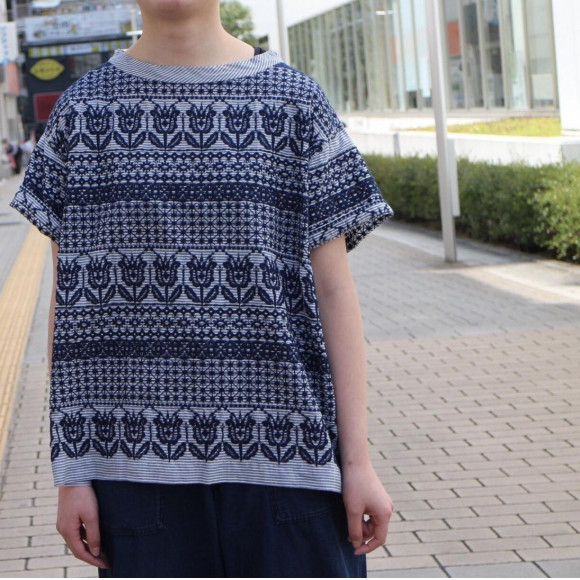 ダンガリーのチューリップ刺繍Tシャツ | 45R・ショップニュース | 仙台 