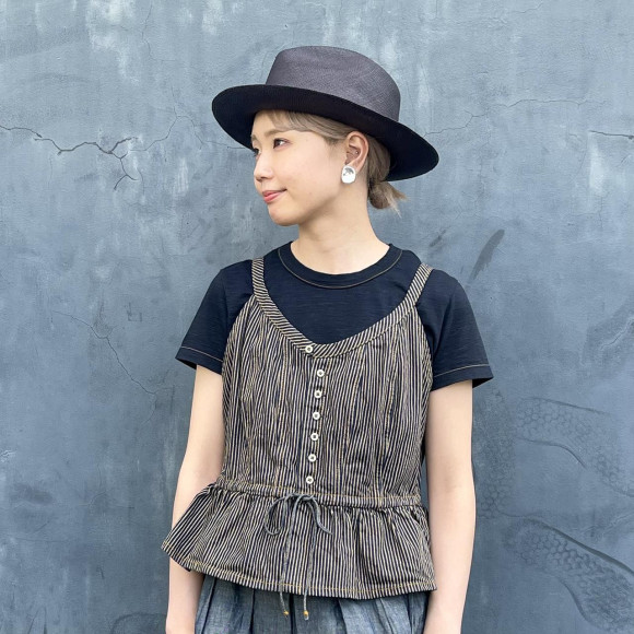 大麦デニムのキャミソール