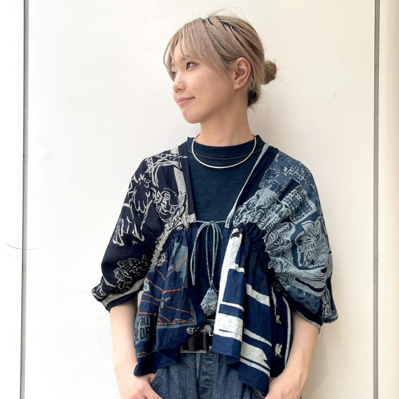 新風再び 4.5バンダナブラウス