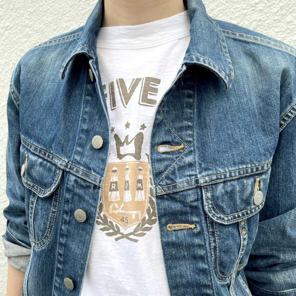 ライ麦デニムの908比古比女ジャン　重