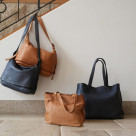 กระเป๋าสายยางหนัง