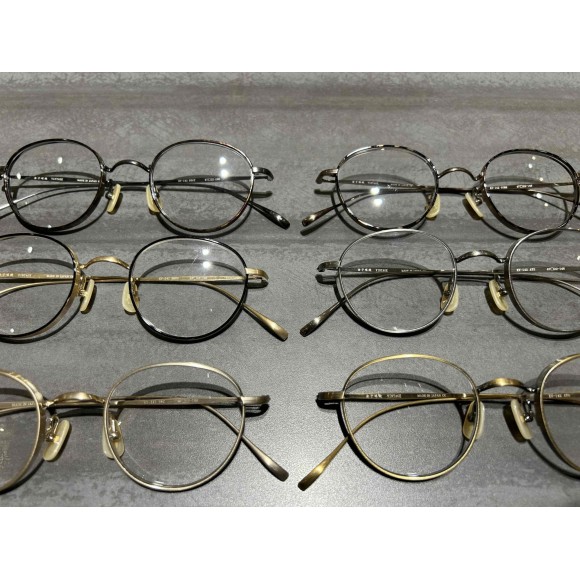 金子眼鏡 ビンテージシリーズ ラウンド型 kv-56l ブラック