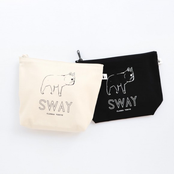 《 NEW 》SWAY cotton pouch・flat tote bag / DO Original
