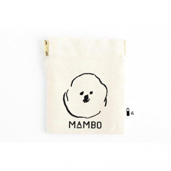 【PARCO ONLINE STORE】MAMBO フラットバネポーチ mini 生成り / DO Original