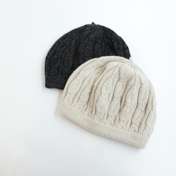 《 NEW 》cable knit cap / D