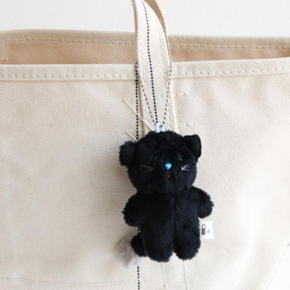【PARCO ONLINE STORE】そぼろのぬいぐるみバッグチャーム 黒猫 / DO Original