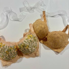 ミモザカラーのブラでインナーから春気分♪