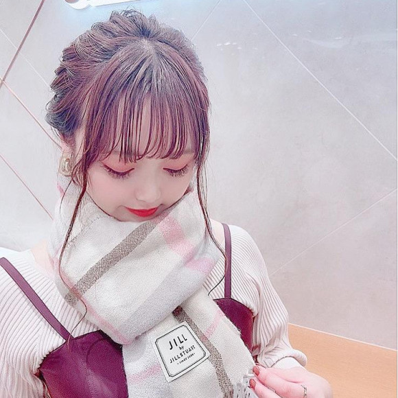 チェックストール‪‪❤︎‬‪‪❤︎‬