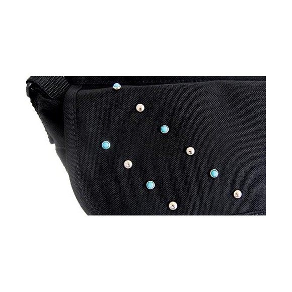 Manhattan Portage スタッズ付きメッセンジャーバッグ マンハッタン