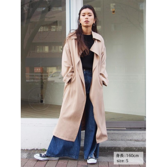 大人気春OUTER！！テンセルスリットトレンチコートご紹介☆ │ 仙台  