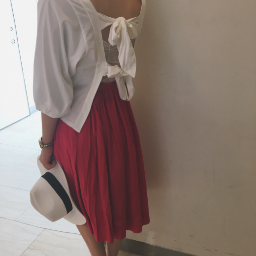 バックリボンTOP♡