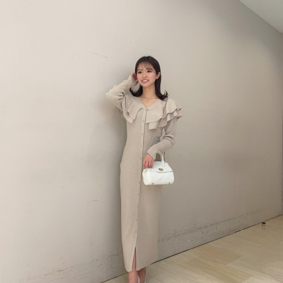 おすすめのニットワンピ♡