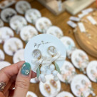 クラシカルなスズランモチーフピアス   ＊ Ryo-en 期間限定