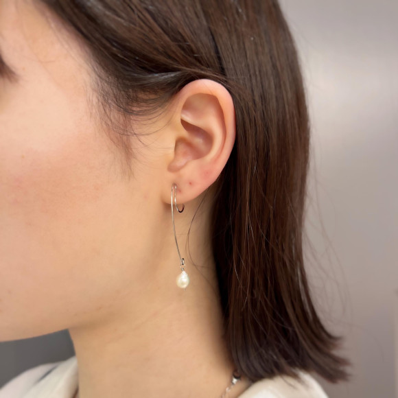 淡水パールアクセサリー＊金属アレルギー対応　maeum期間限定