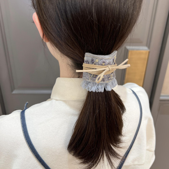 インド刺繍ポニーフック ＊ 期間限定