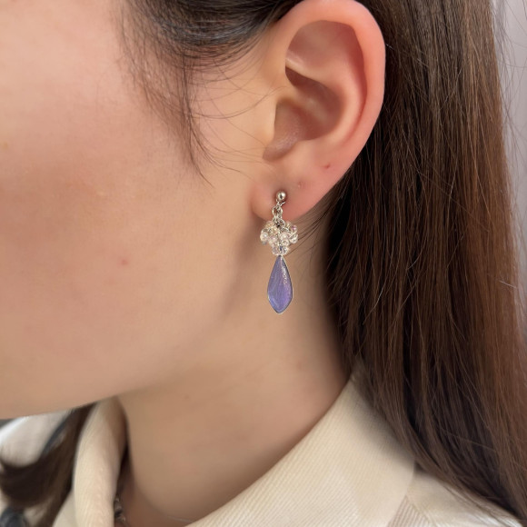 可憐なアートフラワーアクセ ⭐︎ 期間限定