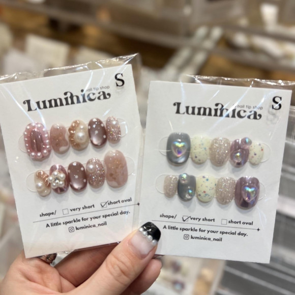 大人のための個性派ガーリーなネイルチップ ＊ 期間限定