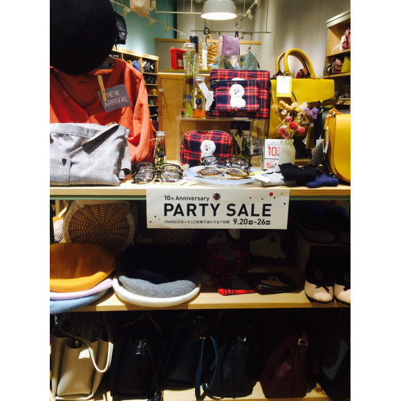 ！！！PARTY SALE開催中です！！！