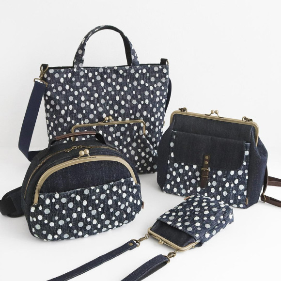 ジャガード織り×ほっこりドットの一味違うデニムシリーズ