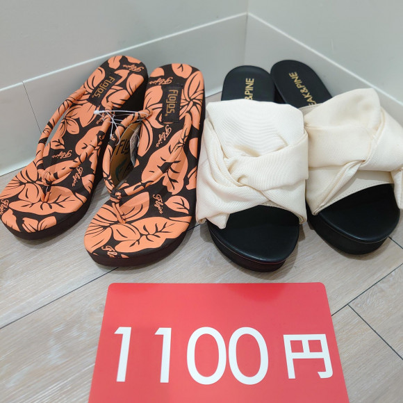 厚底サンダルも 1 100 ピーク パイン ショップニュース 仙台parco パルコ
