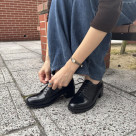 HARUTA　ヒールアッププレーントゥシューズ