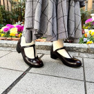 HARUTA　Tストラップヒール