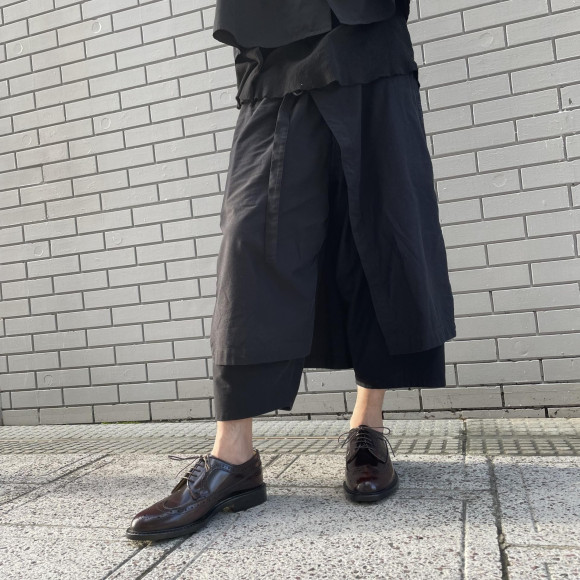 HARUTA　ウイングチップレースアップシューズ