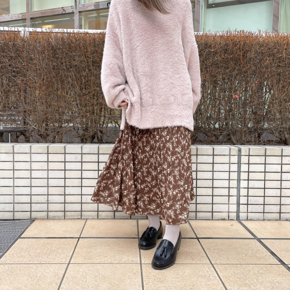 HARUTA ソフト素材のスコッチガードタッセルローファー