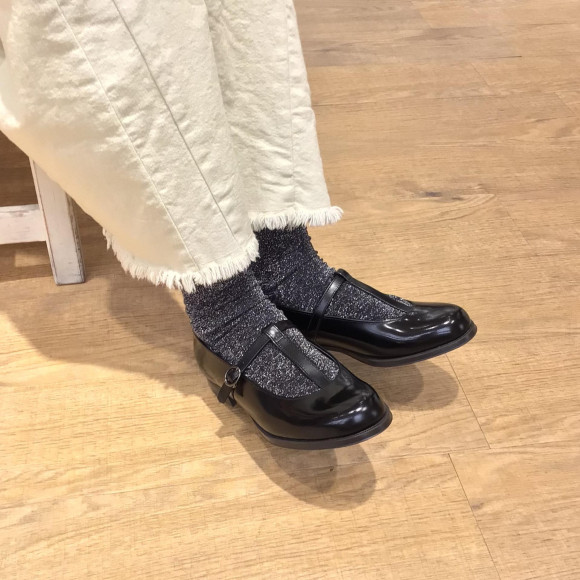 HARUTA　Tストラップシューズ