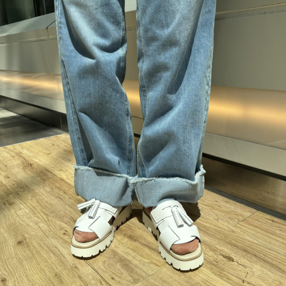 HARUTA       取り外しバックベルト付サンダル