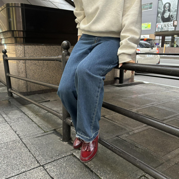 HARUTA　カジュアルタッセルローファー 