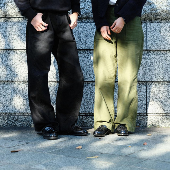 HARUTA キルトタッセルローファー